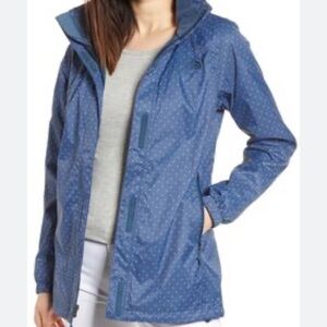 North face women’s waterproof rain jacket navy XS